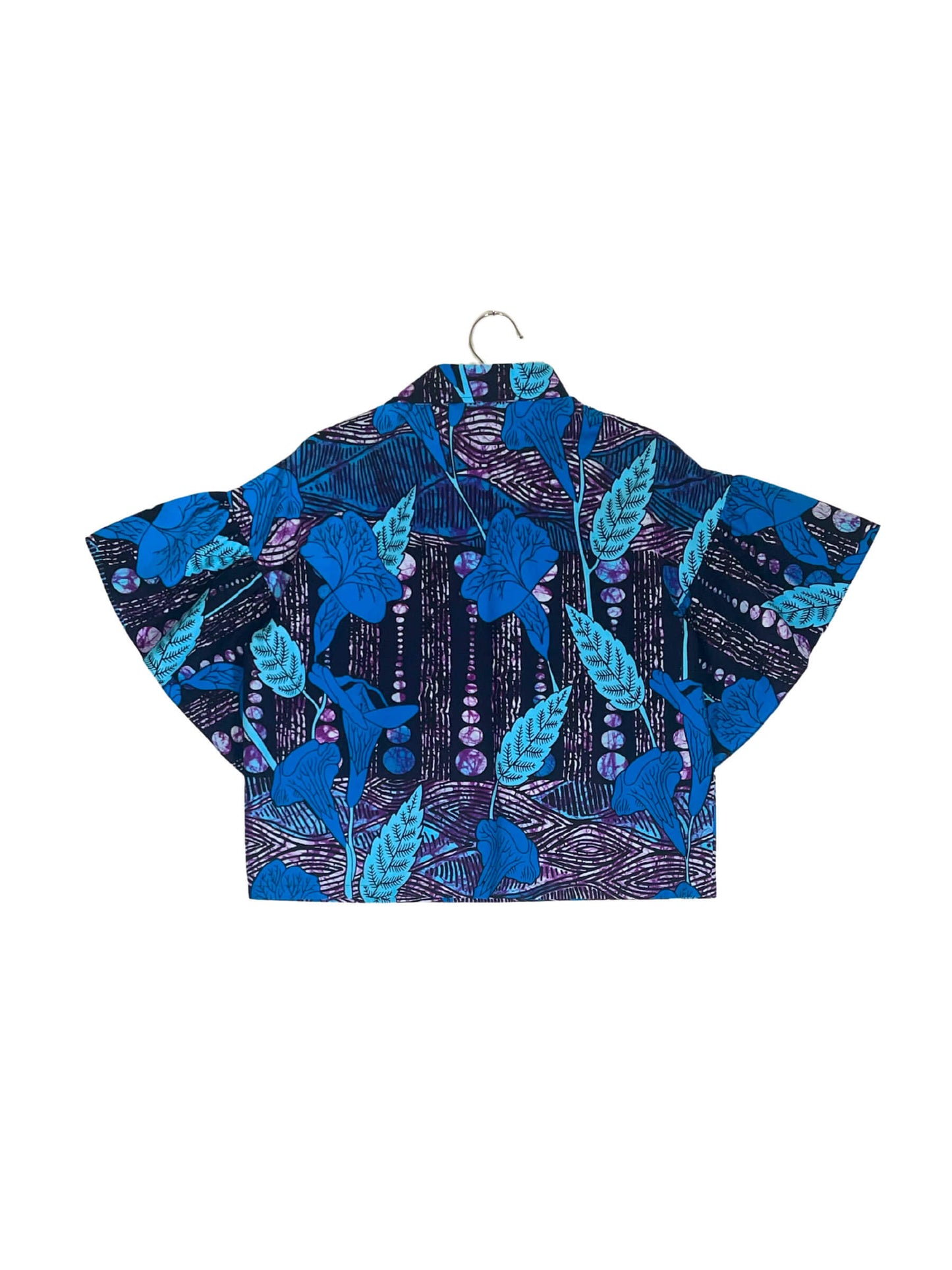 Asymmetric Collar Shirt #568 <L>