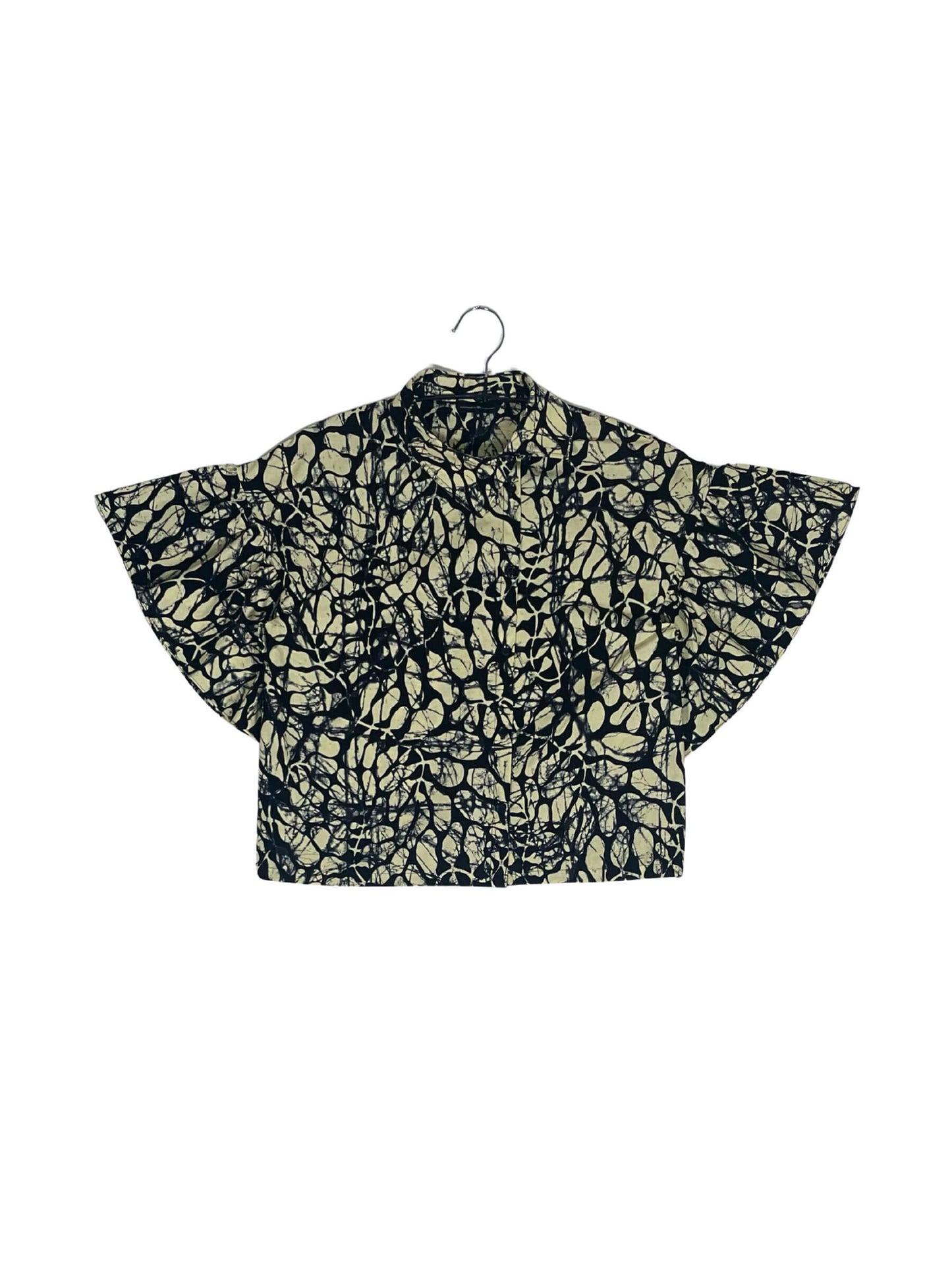 Asymmetric Collar Shirt #791 <M>