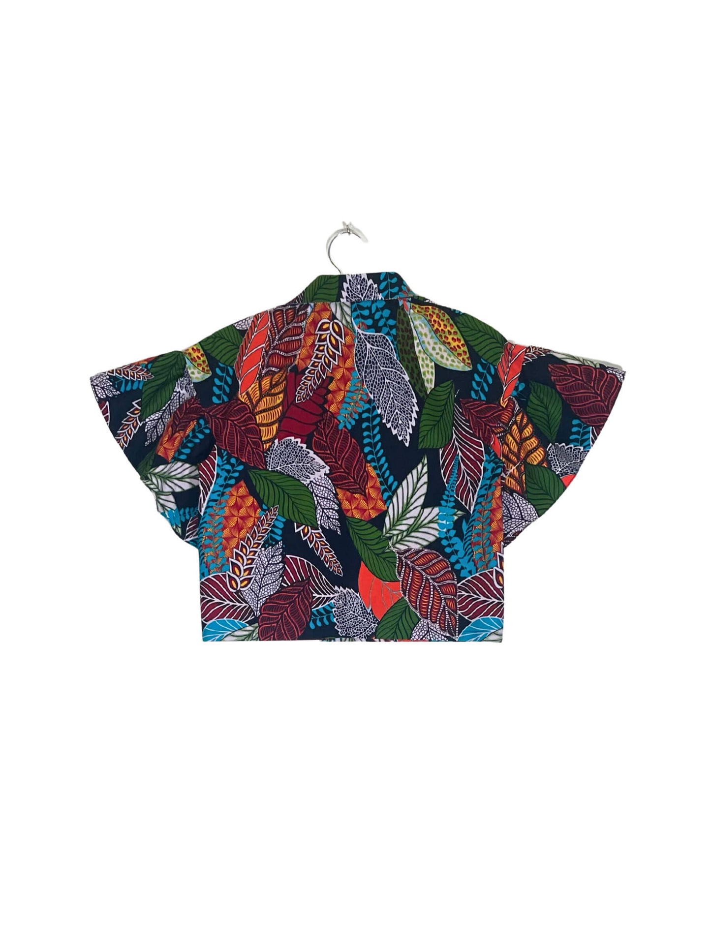 Asymmetric Collar Shirt #599 <S>