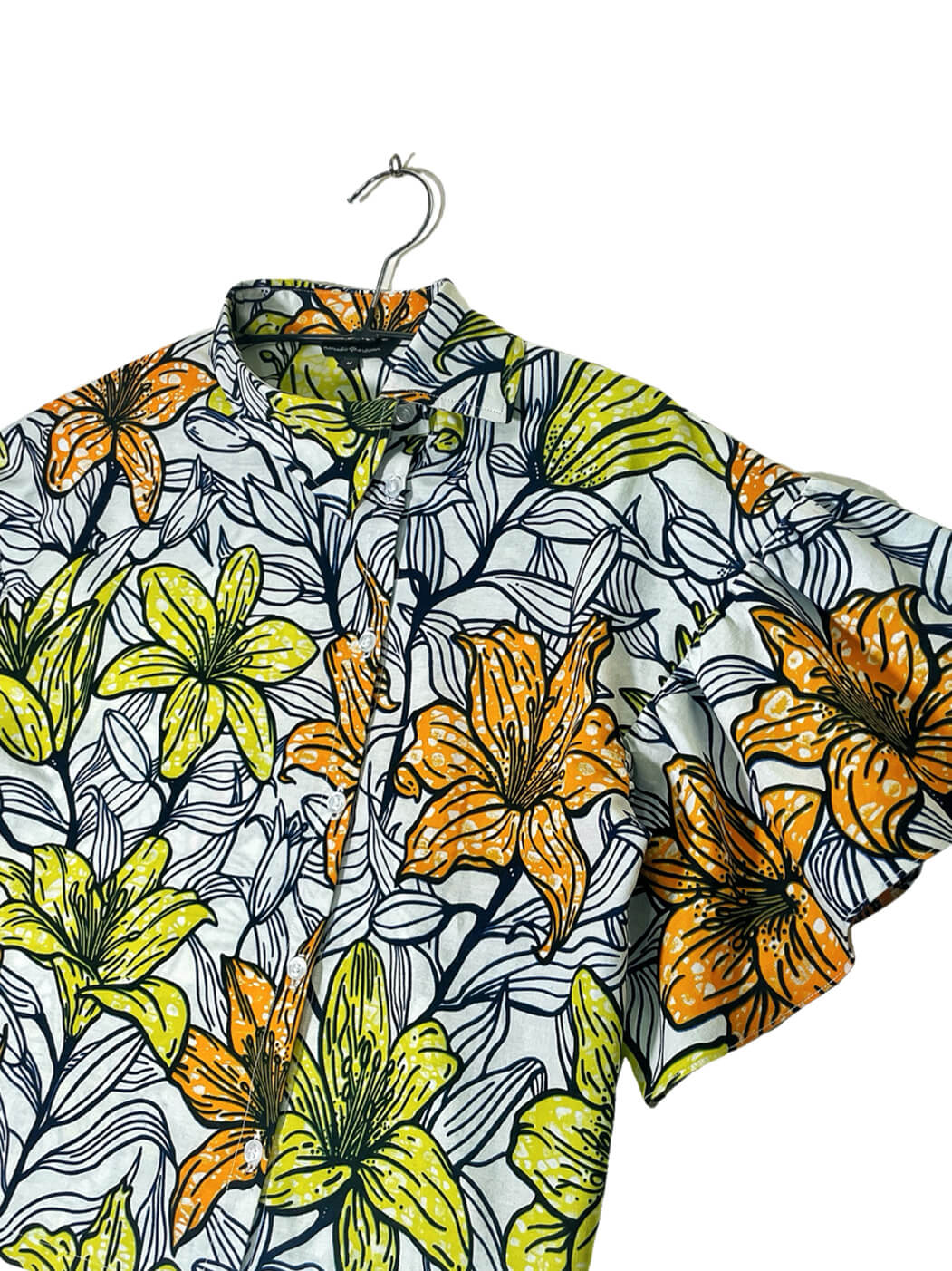 Asymmetric Collar Shirt <Pre-Order>