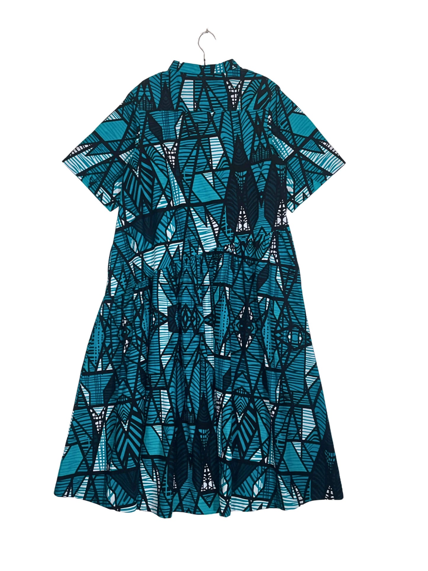 Asymmetric Shirt Dress #818 <L>