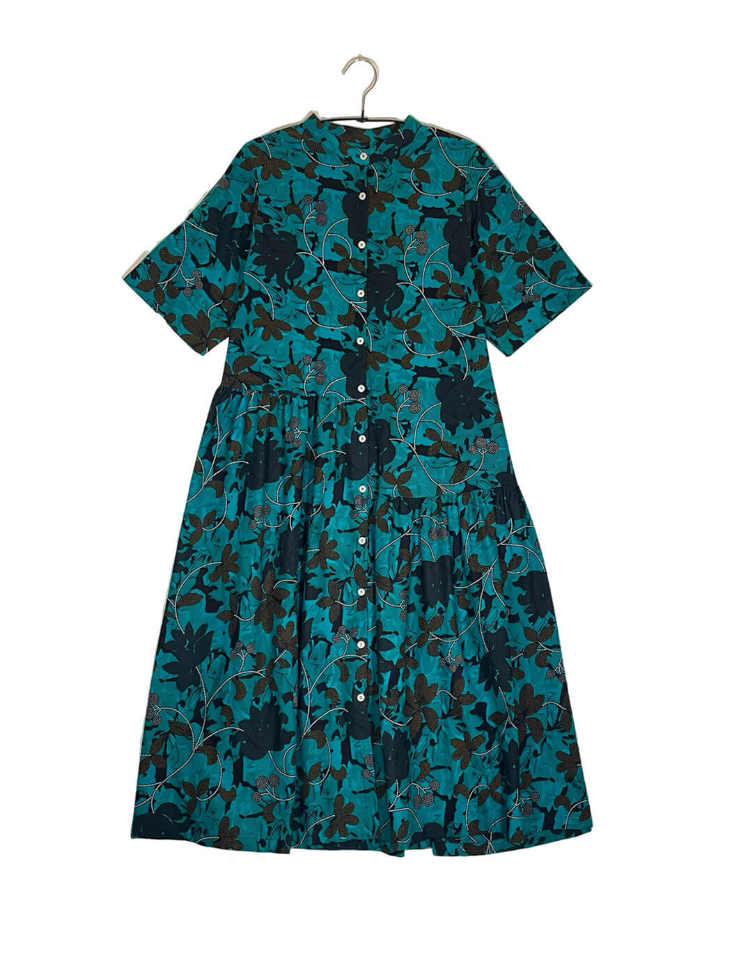 Asymmetric Shirt Dress #478 <M>