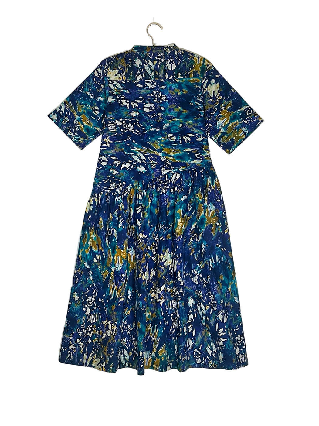 Asymmetric Shirt Dress #637 <M>
