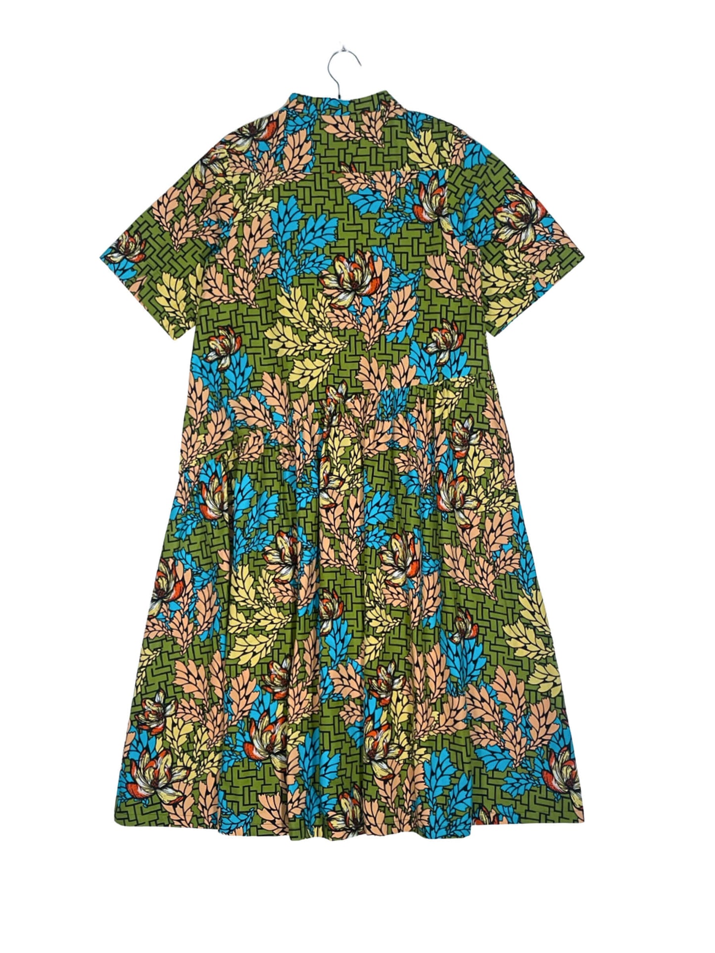 Asymmetric Shirt Dress #822 <M>