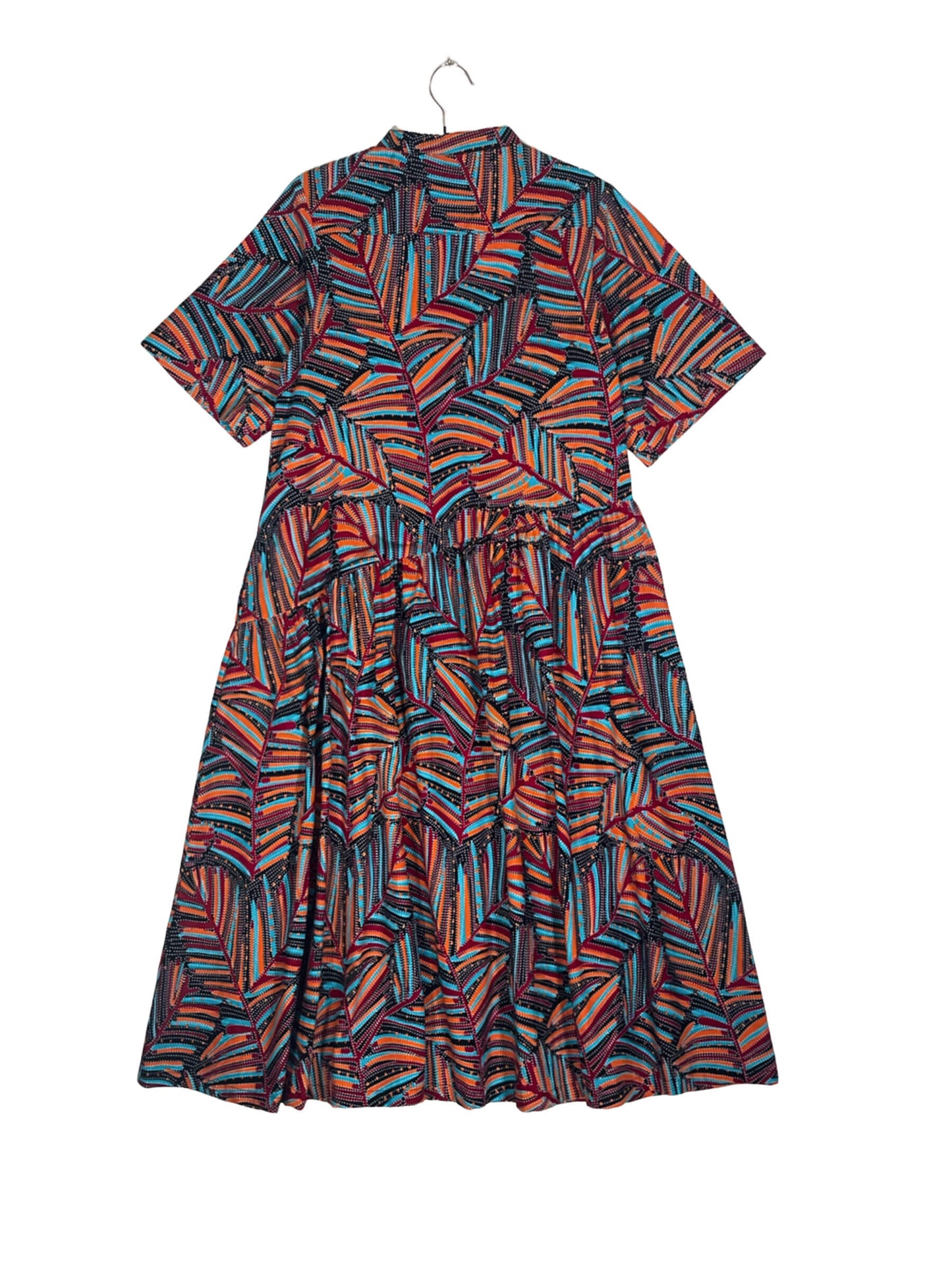 Asymmetric Shirt Dress #389 <M>
