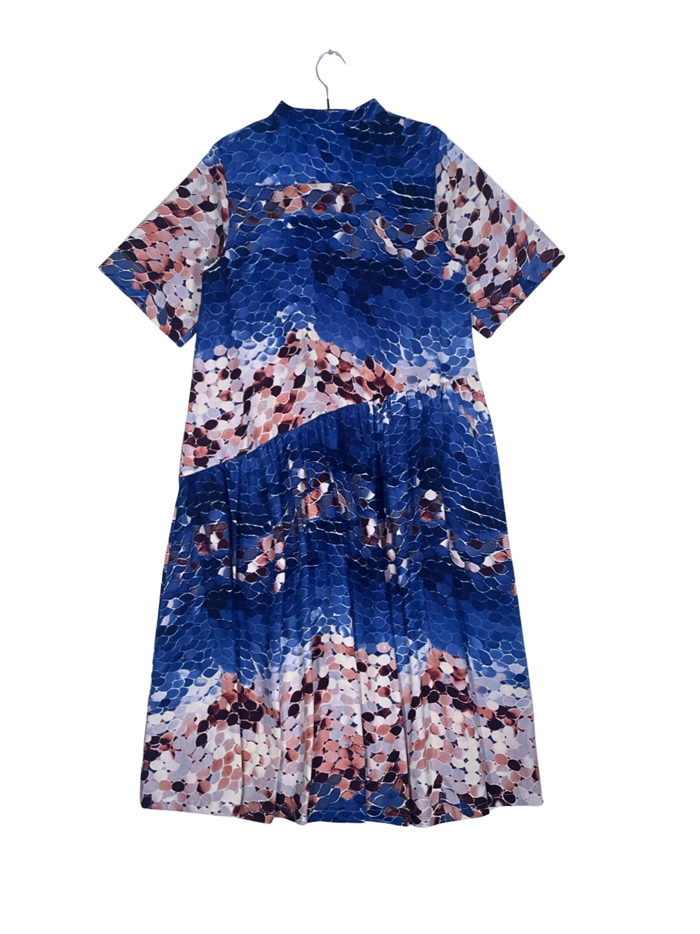 Asymmetric Shirt Dress #826 <M>