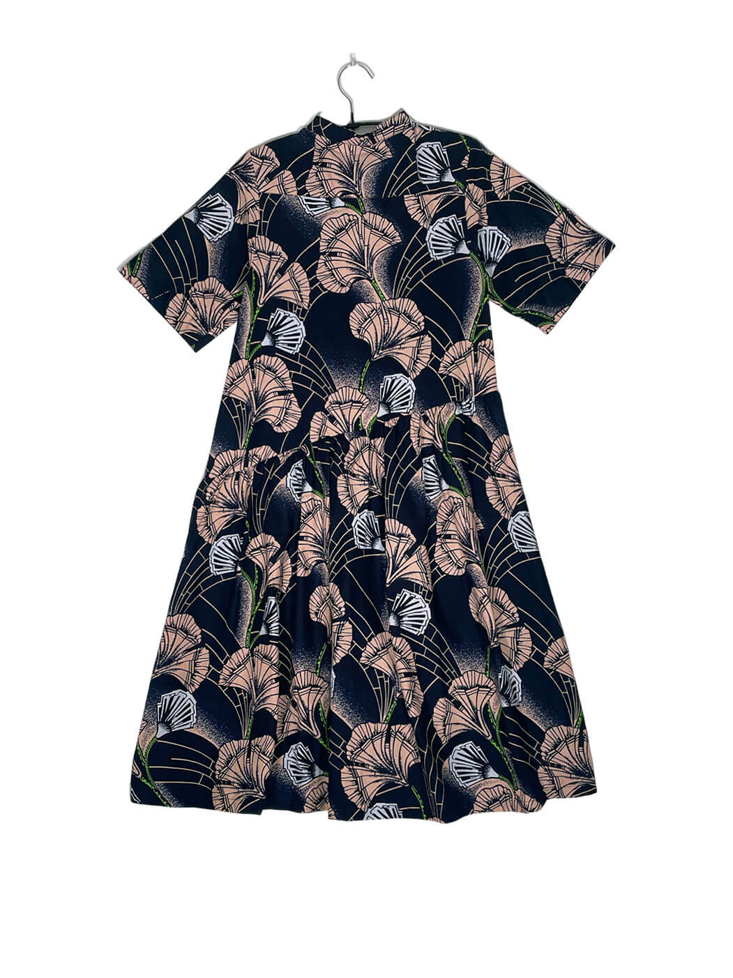 Asymmetric Shirt Dress #636 <S>