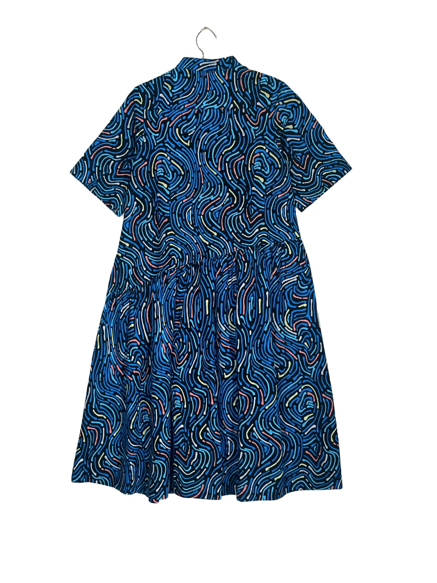 Asymmetric Shirt Dress #620 <S>