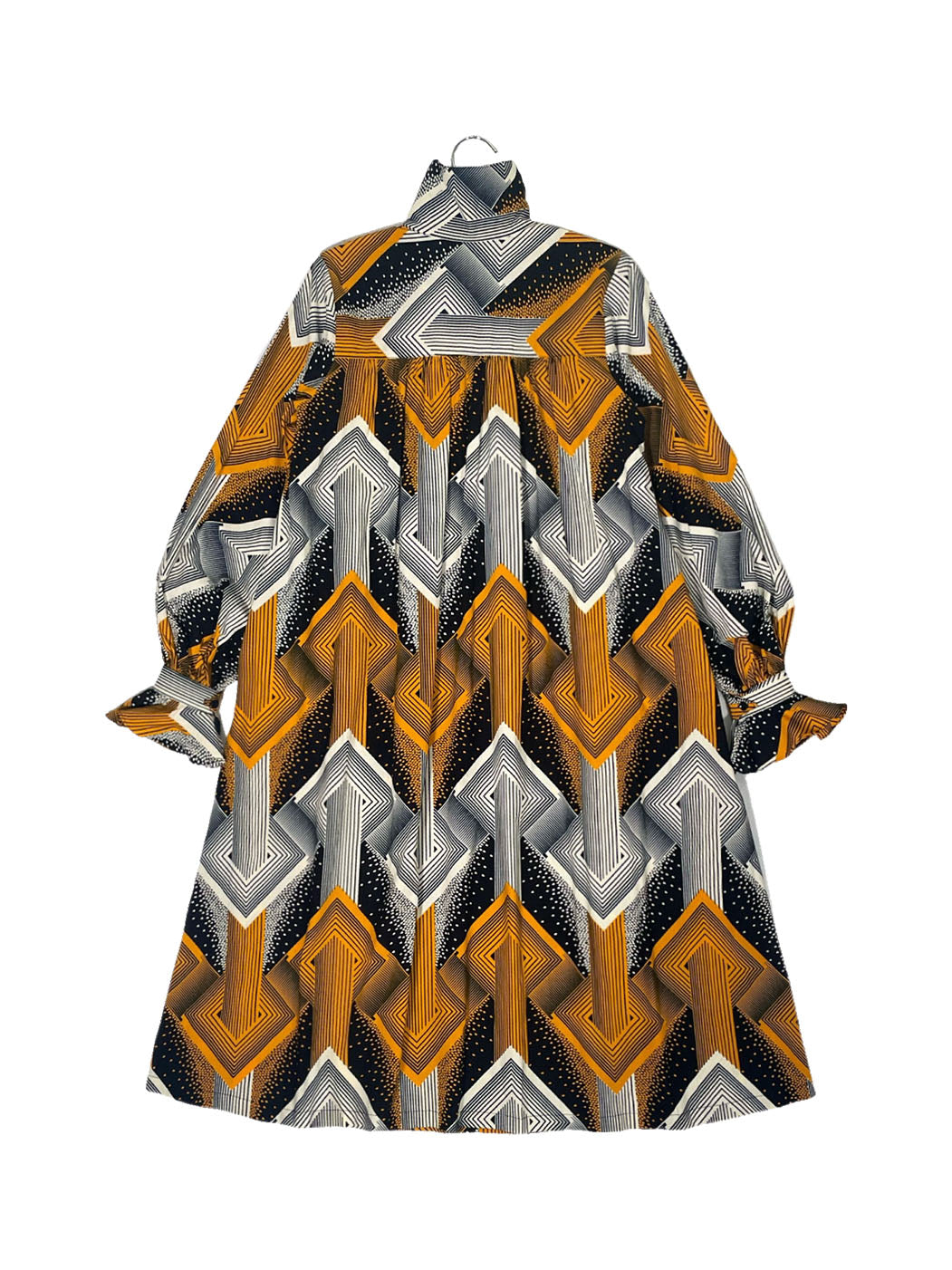 High Neck Smock Dress #739 <M>