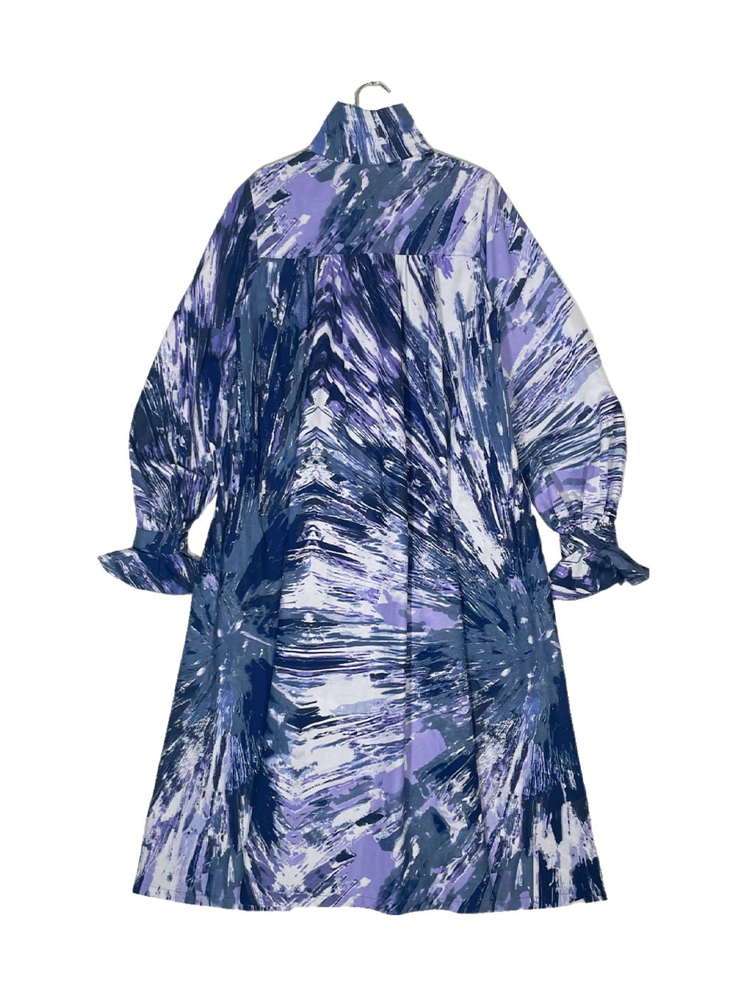 High Neck Smock Dress #757 <L>