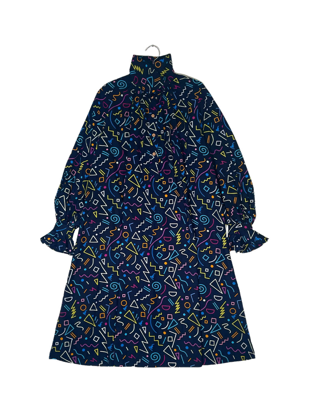 High Neck Smock Dress #559 <M>