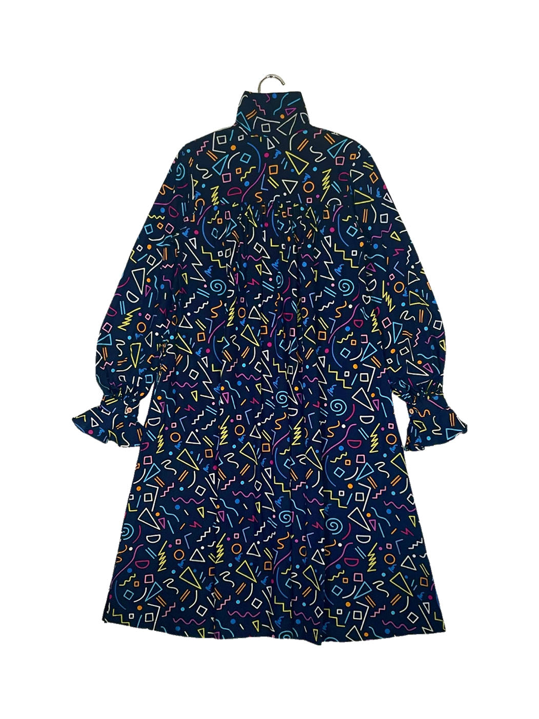 High Neck Smock Dress #559 <M>