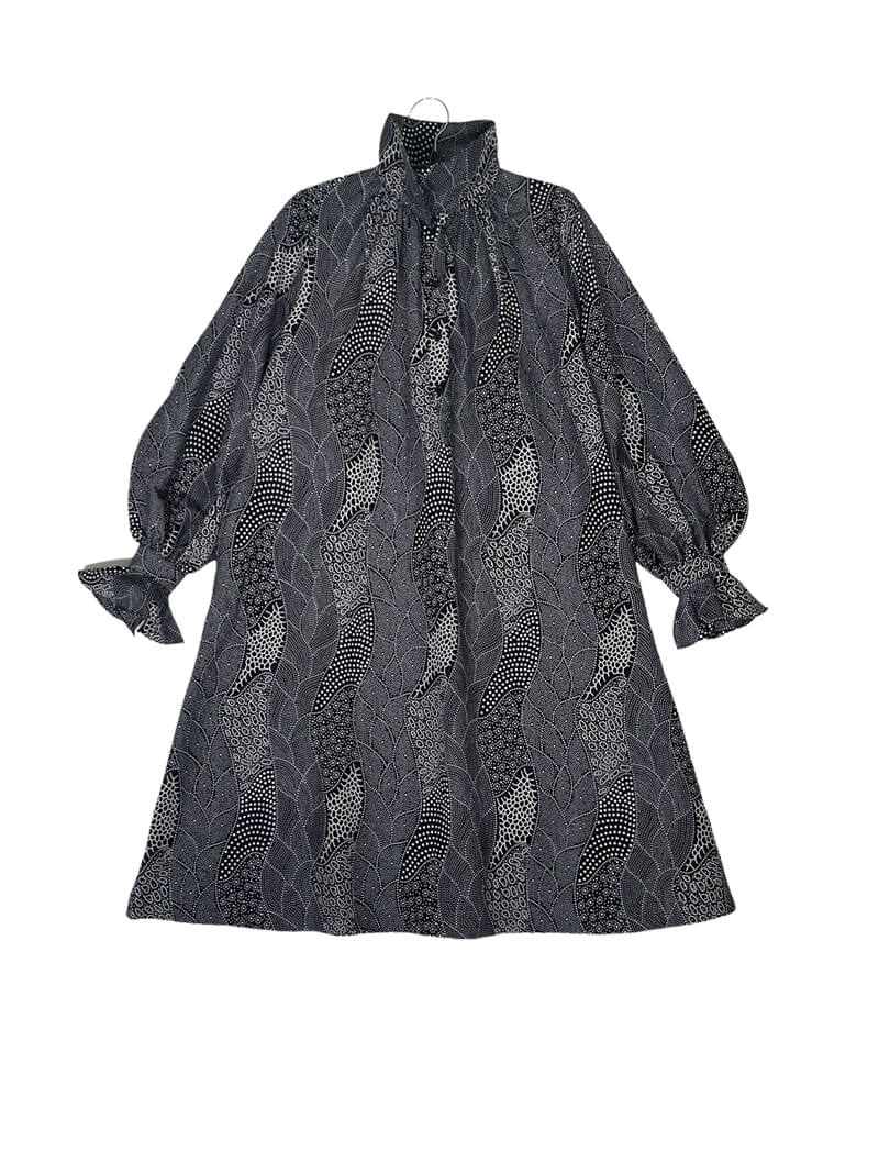 High Neck Smock Dress #600 <S>