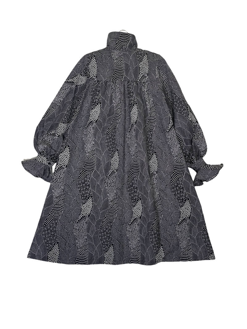 High Neck Smock Dress #600 <S>