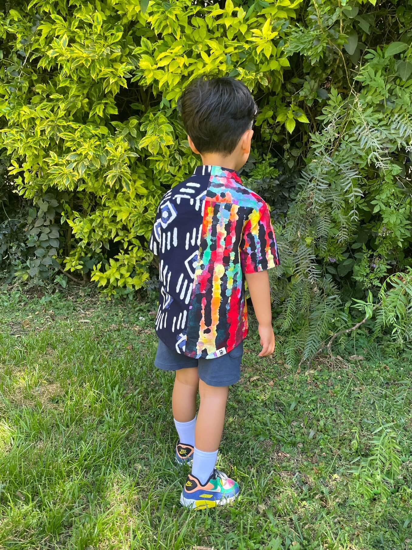 Kids Two-tone Shirt <Semi-custom Order>