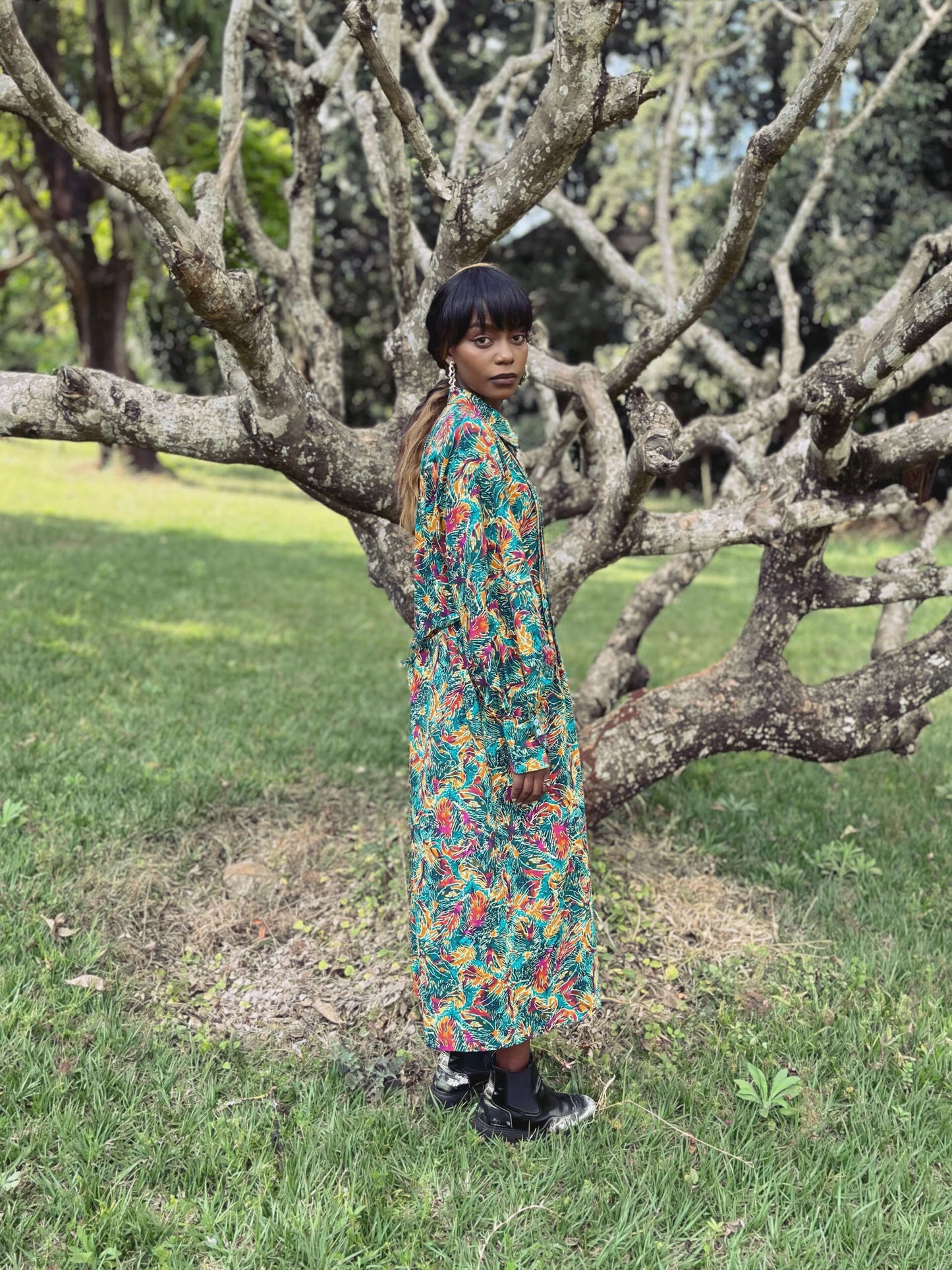 Pleated Shirt Dress <Pre-Order>