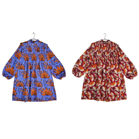 Pintuck Smock Dress <Semi-custom Order>
