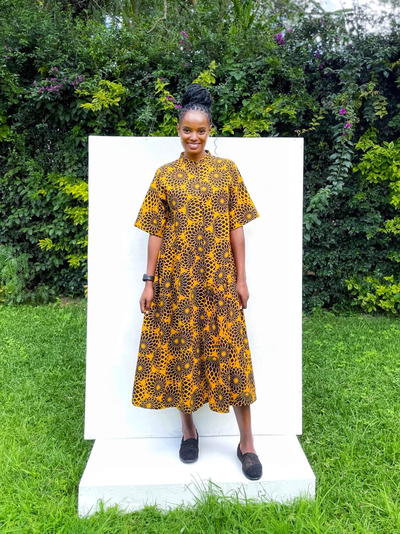Asymmetric Shirt Dress #478 <M>