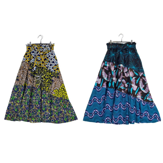 Asymmetric Maxi Skirt <Semi-custom Order>