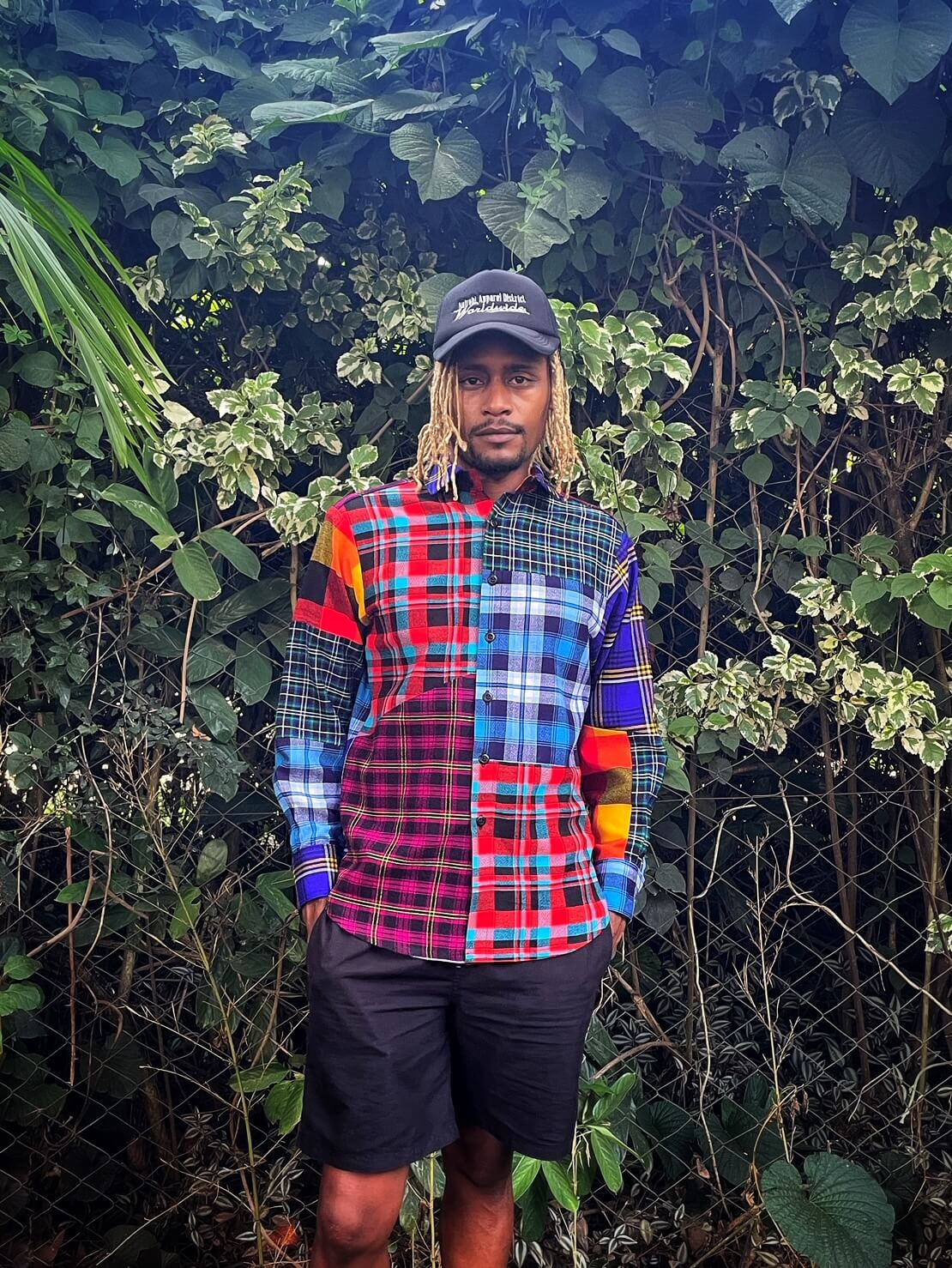 Maasai Shuka Patchwork Shirt - Op.5 <M>