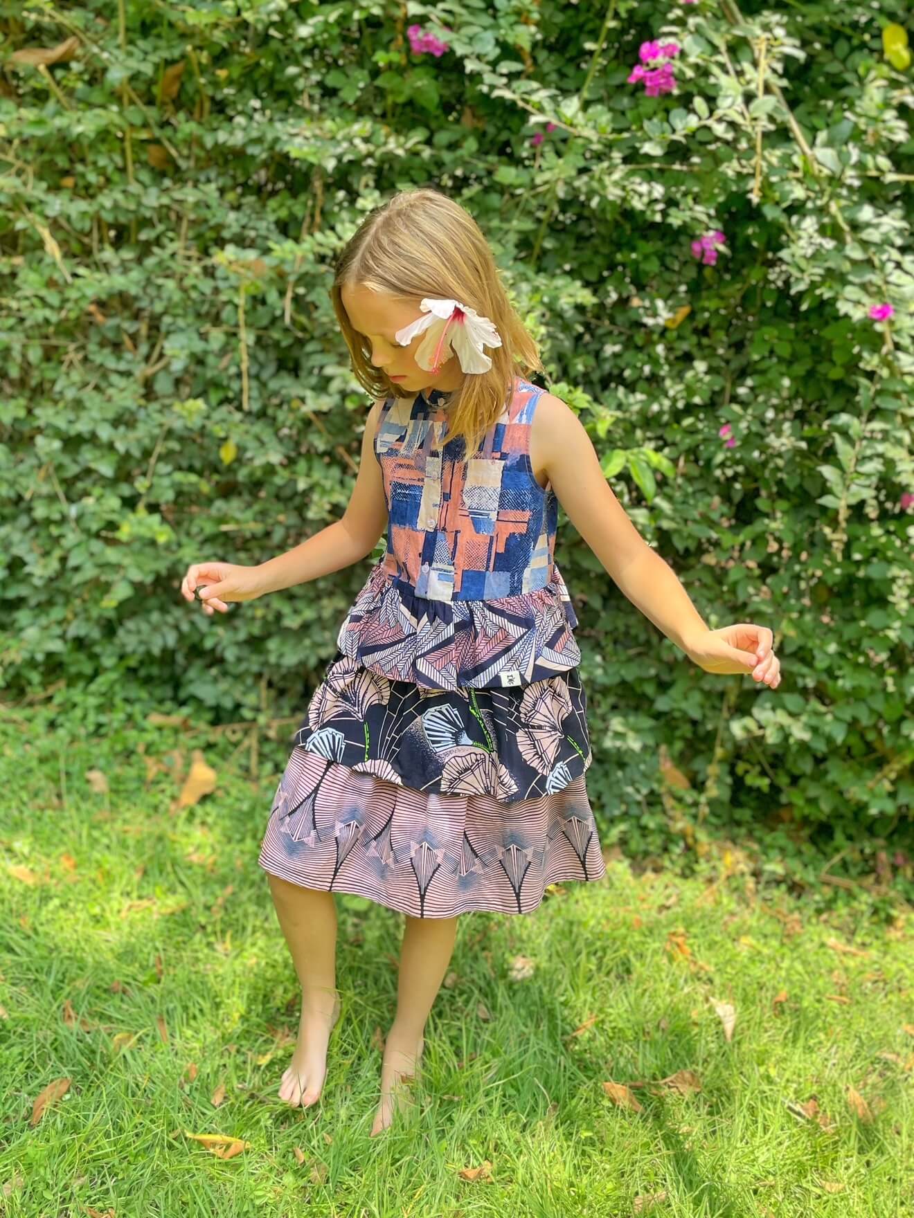 Kids Tiered Summer Dress <Semi-custom Order>