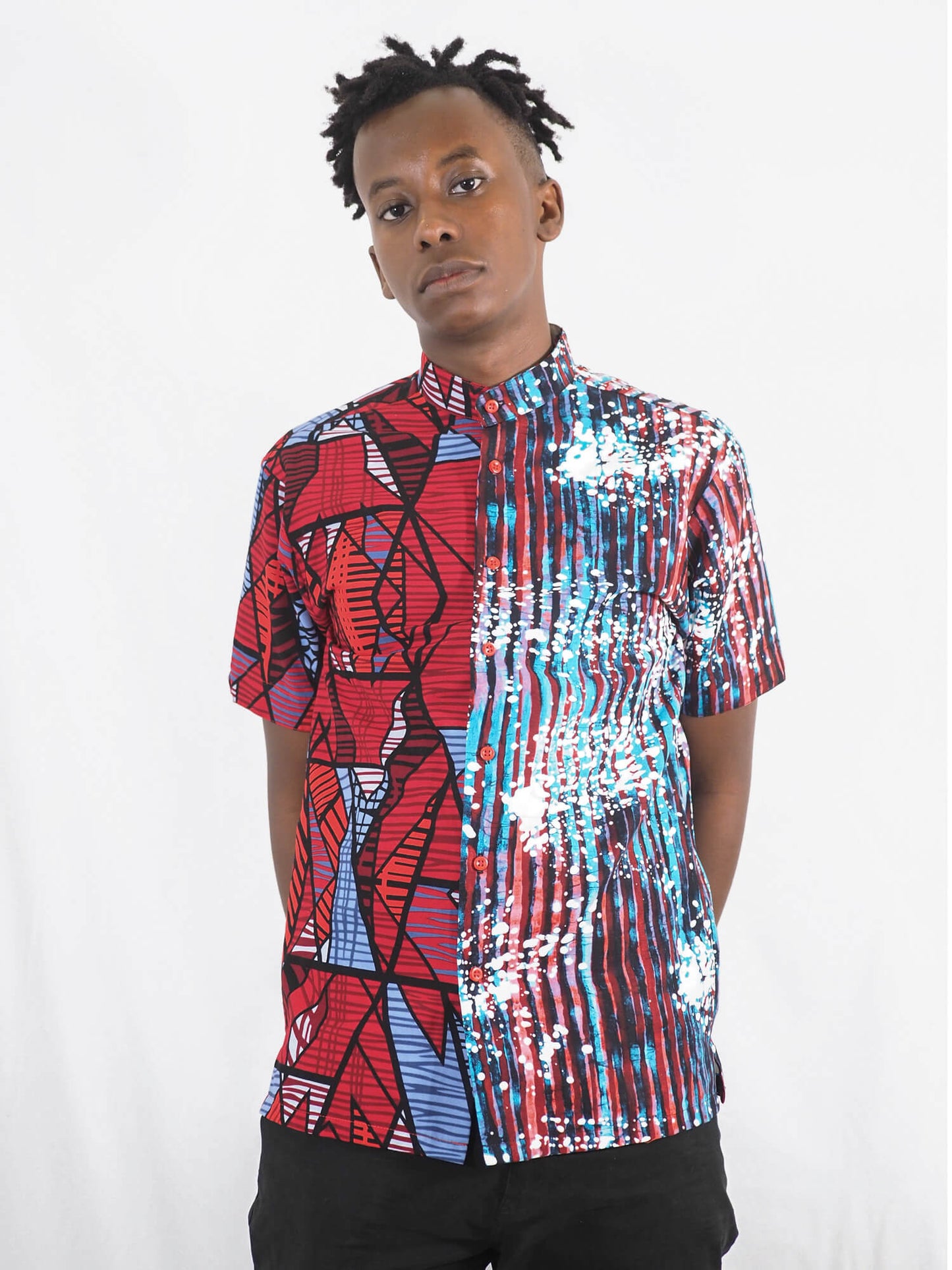 Two-tone Shirt #561/623 <M>