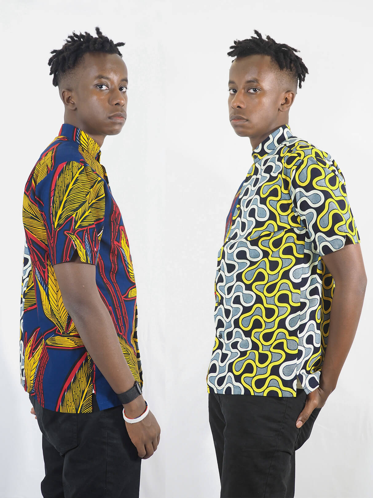 Two-tone Shirt #561/623 <M>