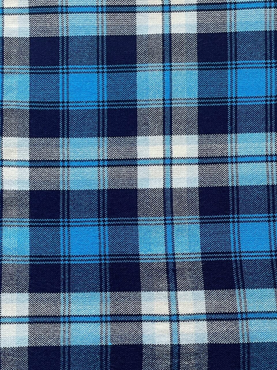 Maasai Shuka Shirt Dress - Long #60 <L>