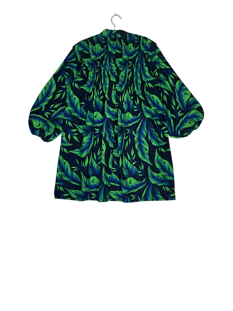 Pintuck Smock Dress #528 <M>