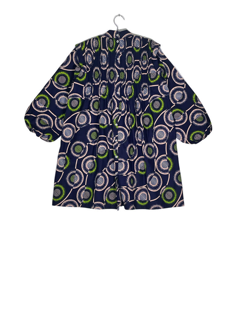 Pintuck Smock Dress #470 <M>