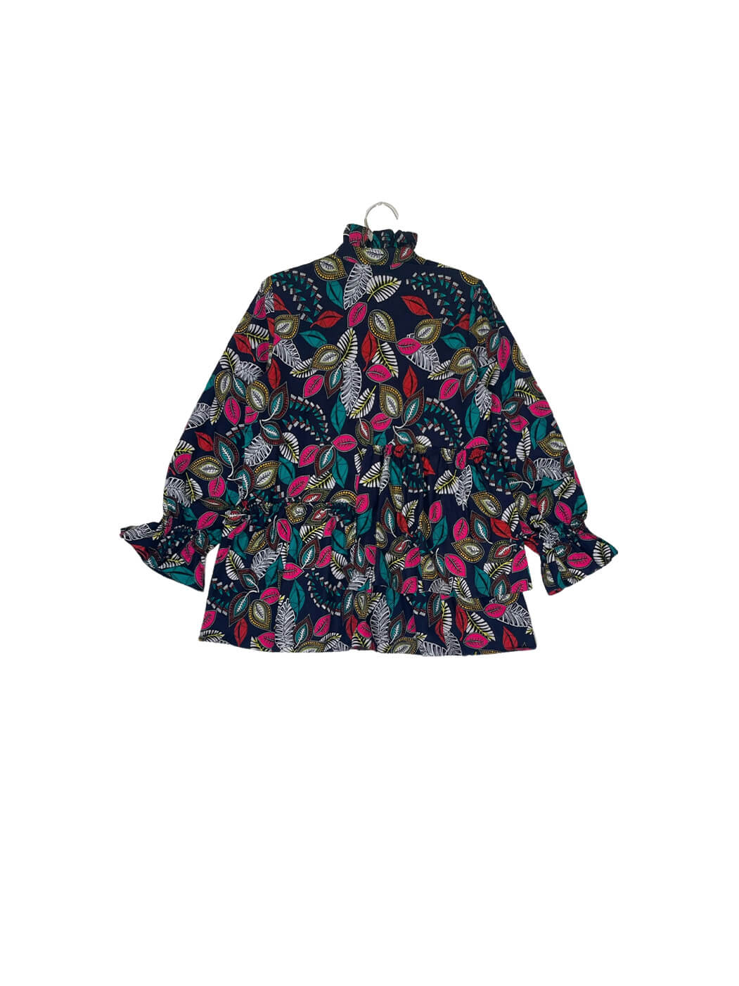 Ruffle Collar Blouse #130 <S>