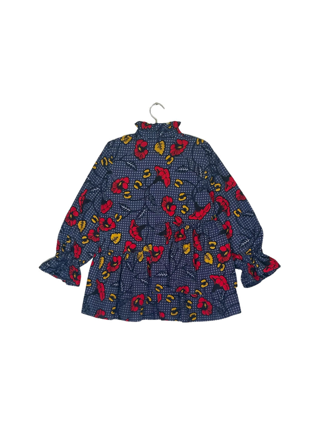 Ruffle Collar Blouse #532 <S>