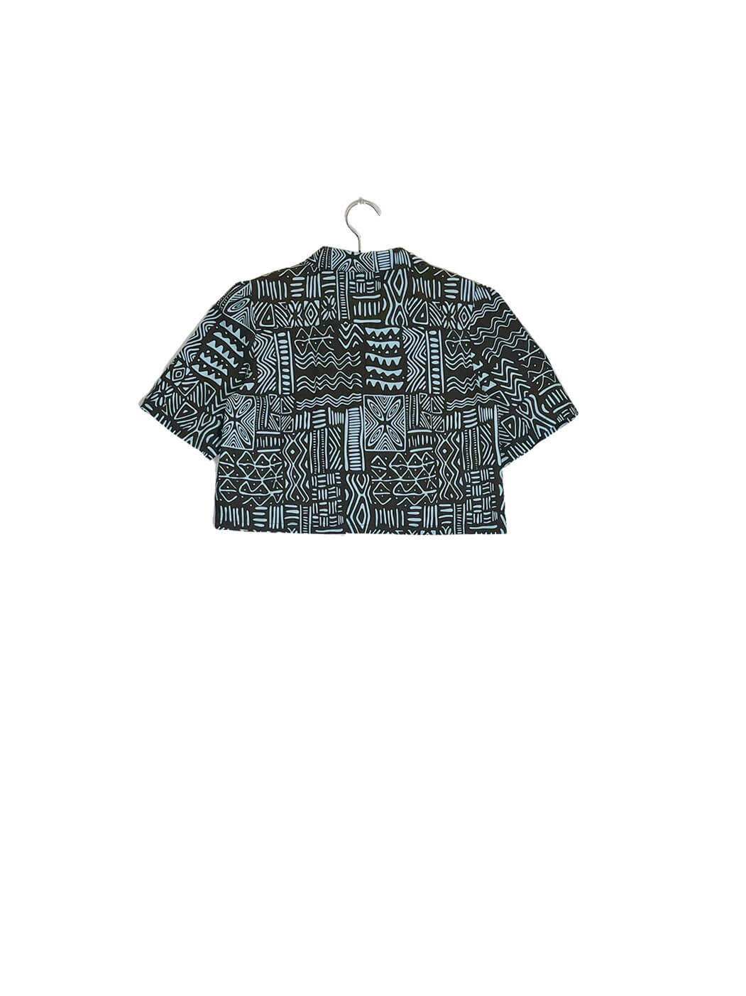 丸襟クロップドシャツ #539 <M>