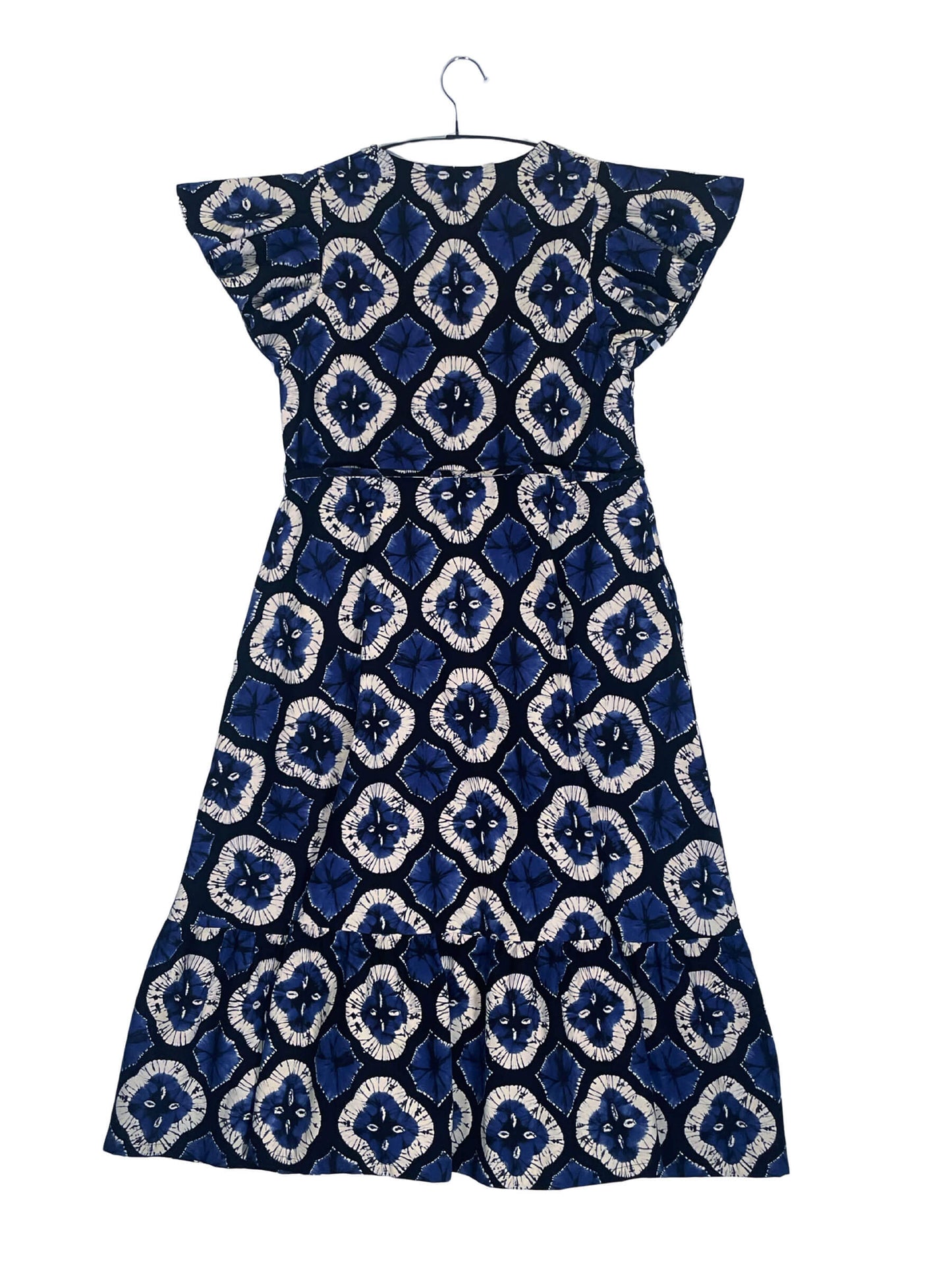 Ruffle Sleeve Dress #676 <L>
