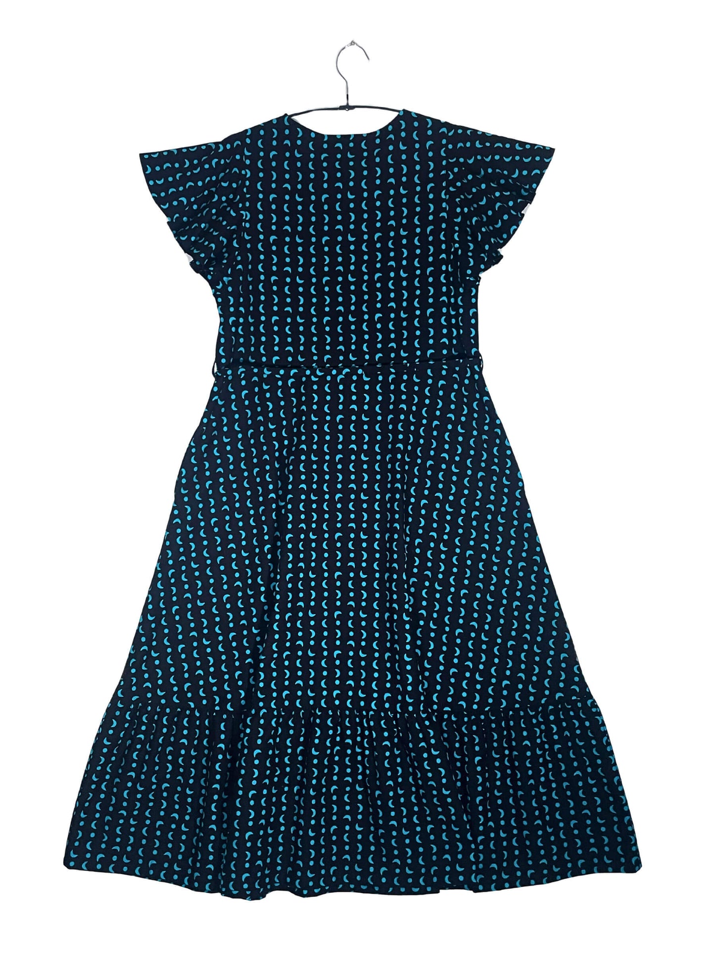 Ruffle Sleeve Dress #795 <L>