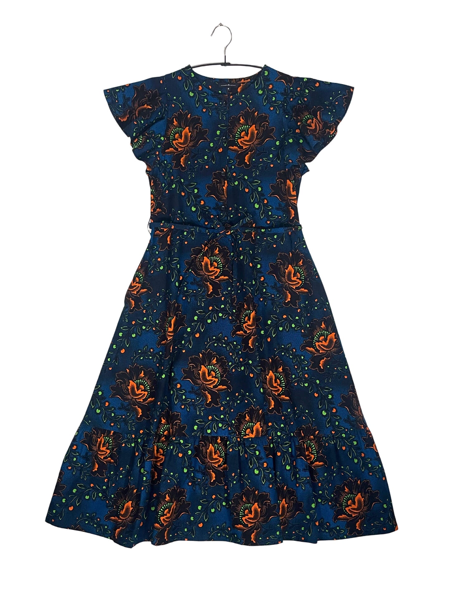 Ruffle Sleeve Dress #799 <M>