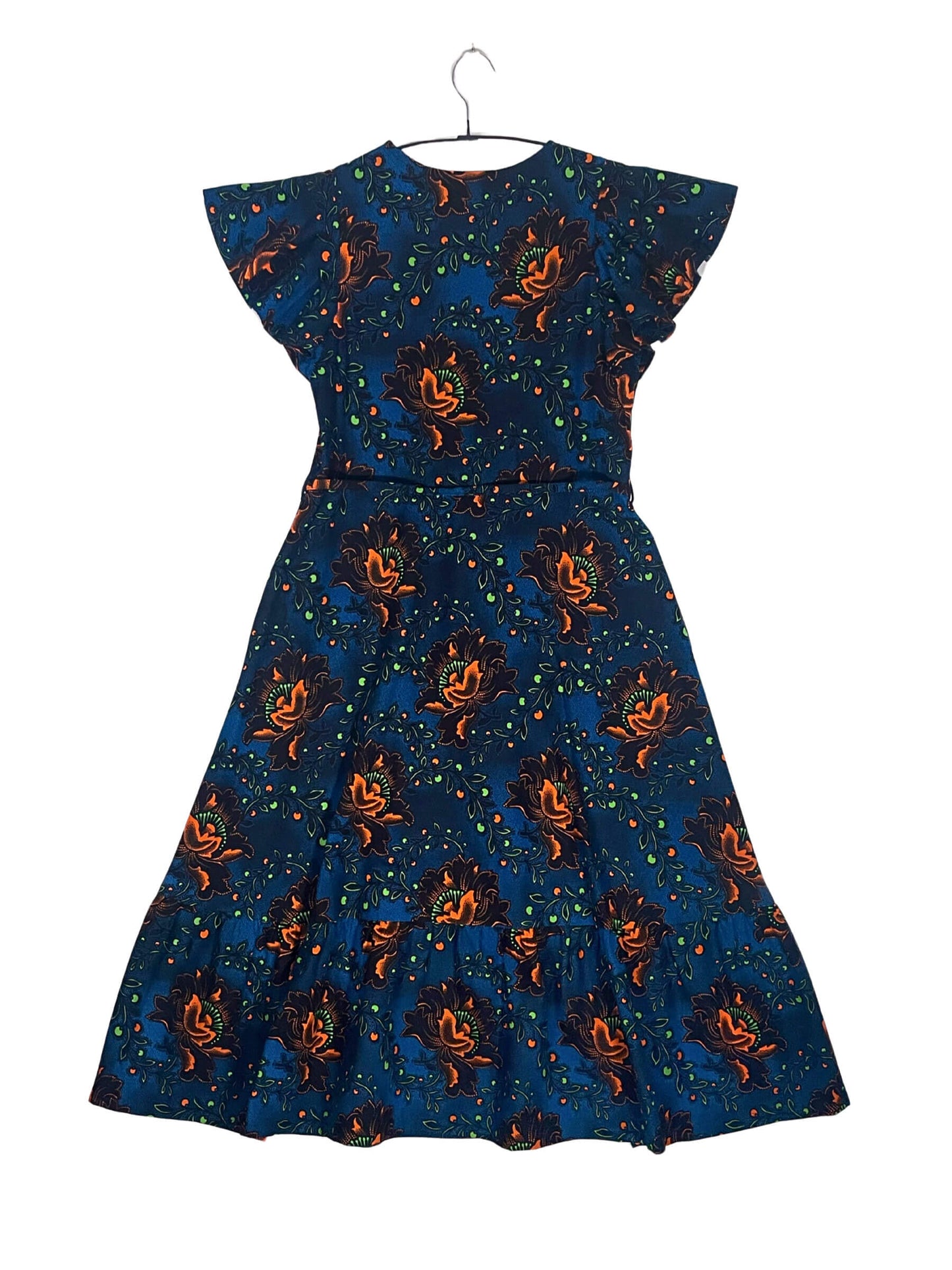 Ruffle Sleeve Dress #799 <M>