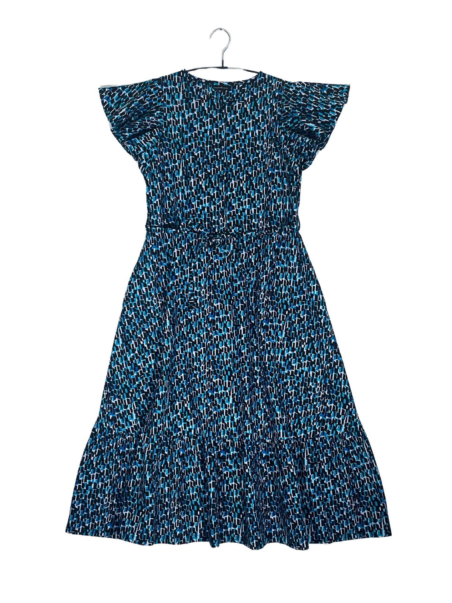 Ruffle Sleeve Dress #811 <M>