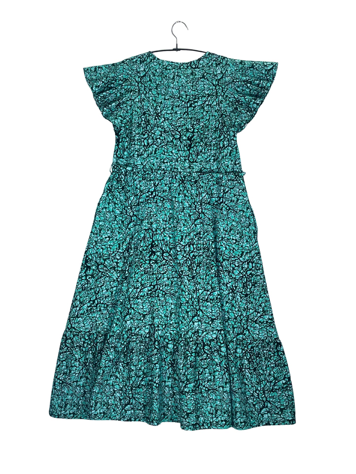 Ruffle Sleeve Dress #776 <M>