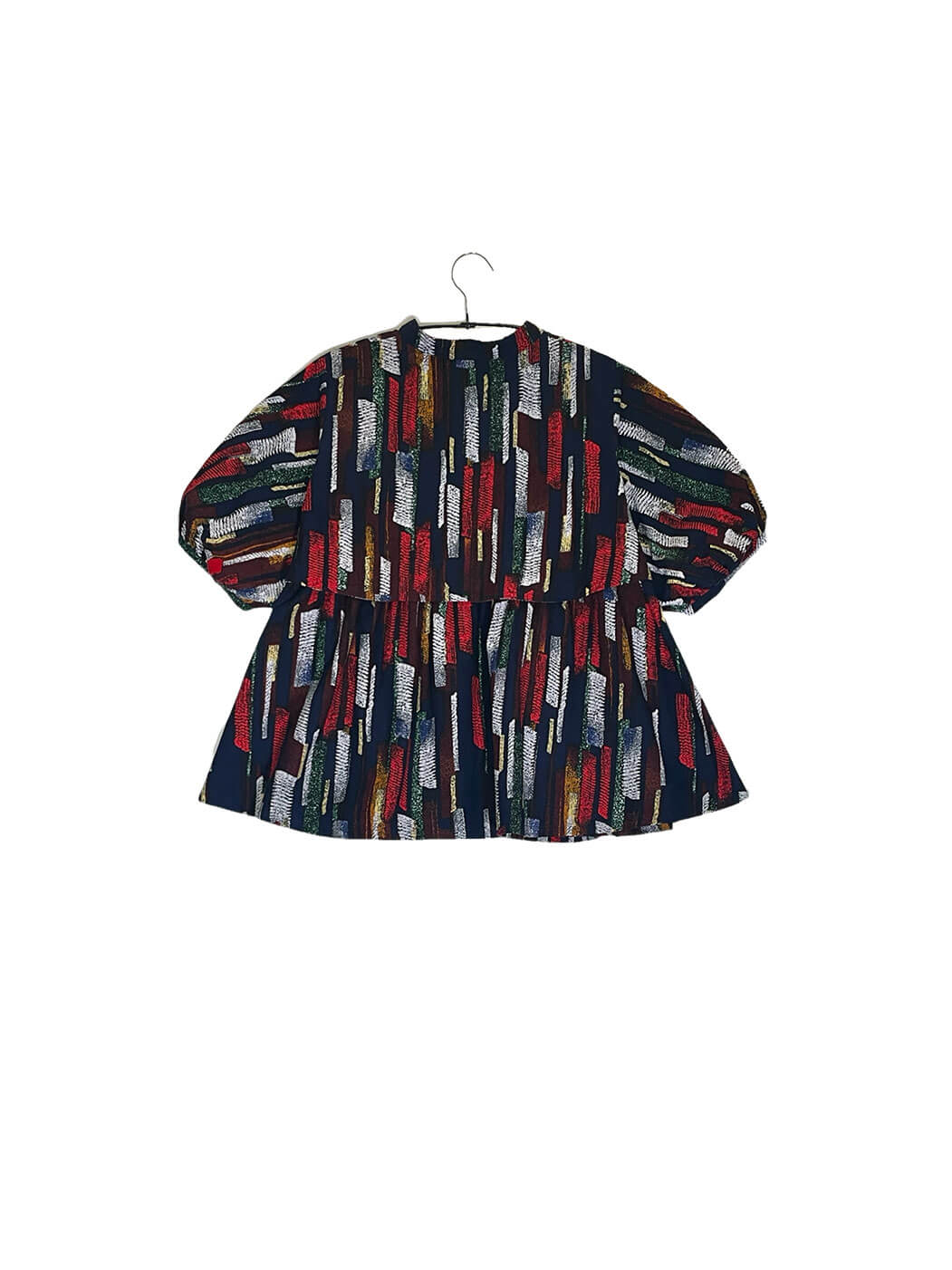 ボリュームスリーブフレアシャツ #586 <L>