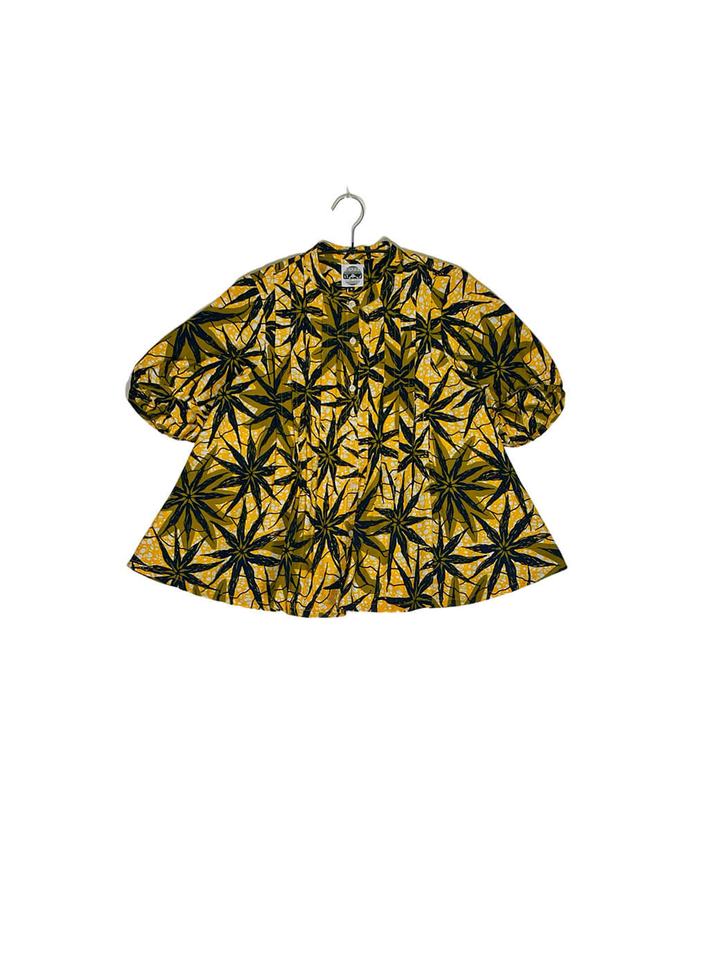 ボリュームスリーブフレアシャツ #443 <M>