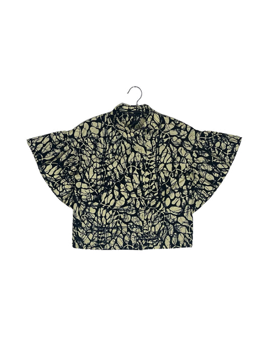 Asymmetric Collar Shirt #791 <M>