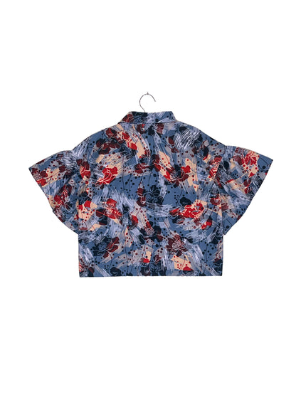 アシンメトリーカラーシャツ #655 <L>