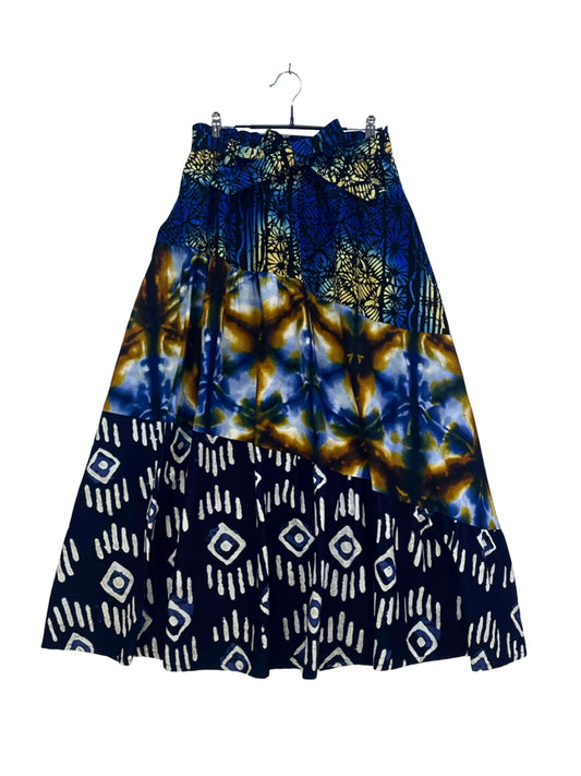 Asymmetric Maxi Skirt