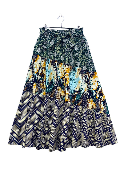 アシンメトリーマキシスカート