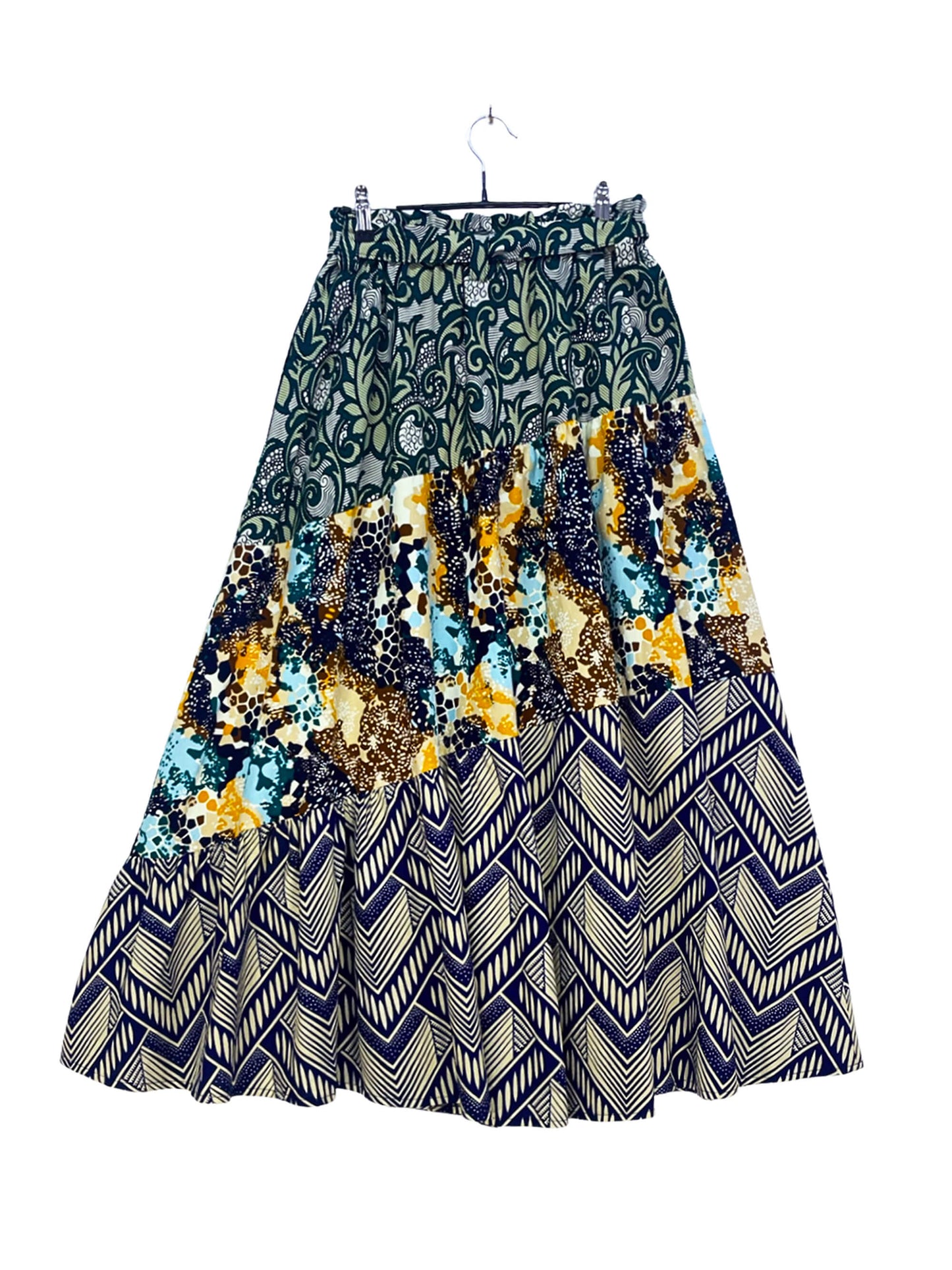 アシンメトリーマキシスカート