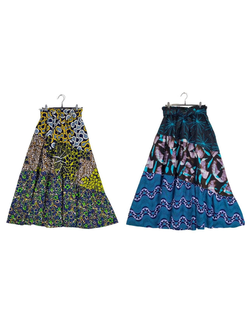 アシンメトリーマキシスカート