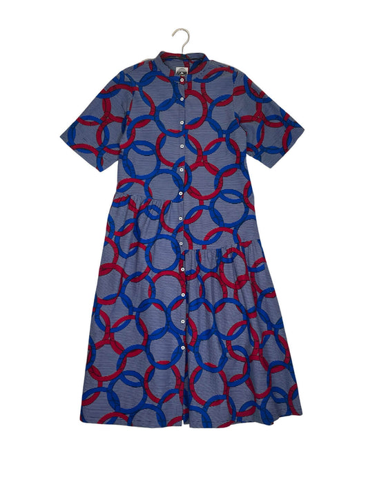 Asymmetric Shirt Dress #151 <M>
