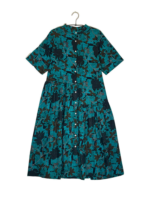 Asymmetric Shirt Dress #478 <M>