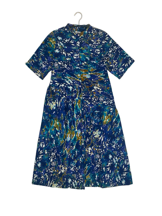 Asymmetric Shirt Dress #637 <M>